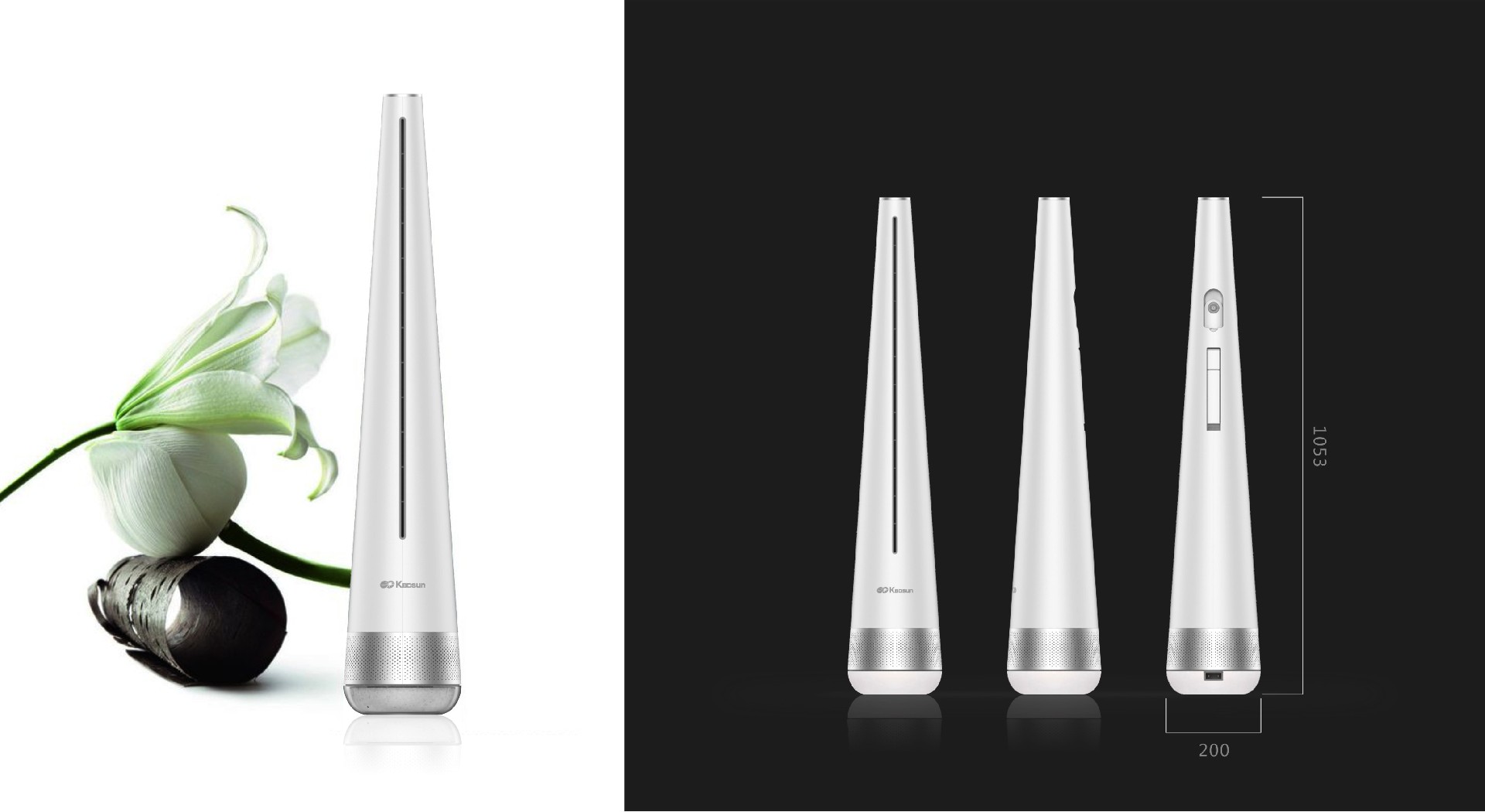 無葉風扇，為您的生活帶來清新與寧靜！